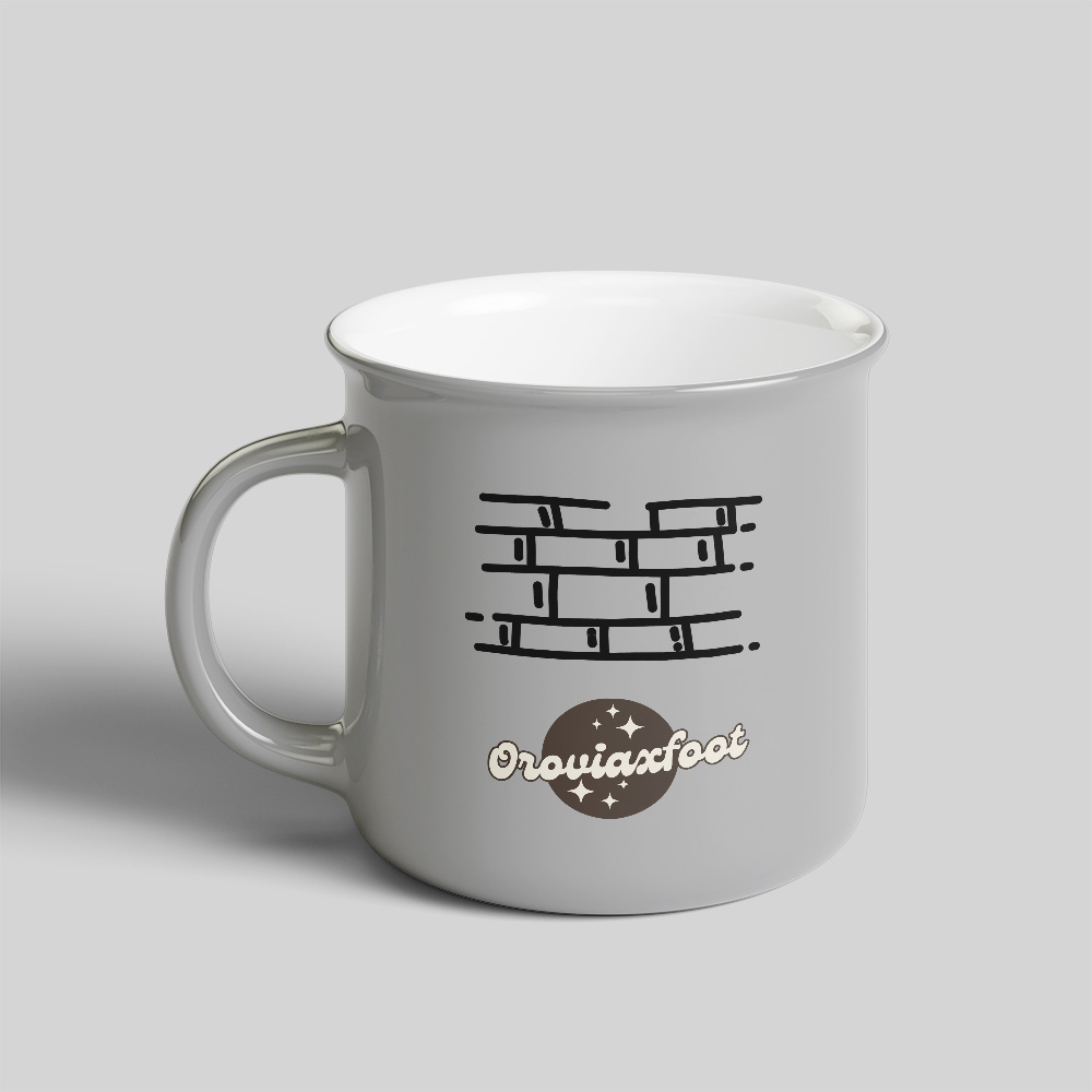 Graffiti Theme Ceramic Mug - Wall