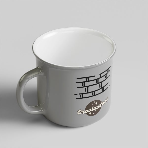 Graffiti Theme Ceramic Mug - Wall