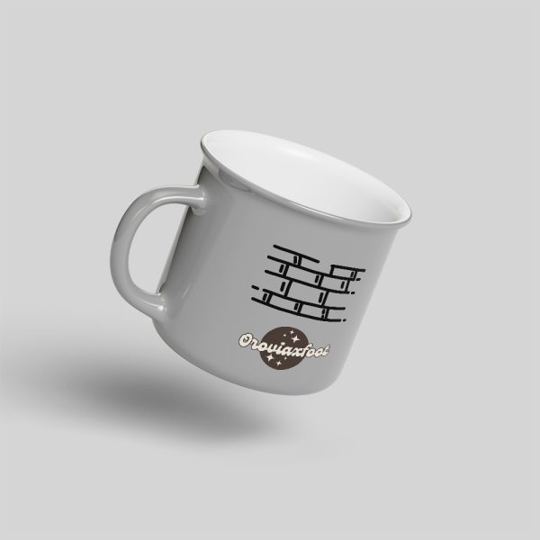 Graffiti Theme Ceramic Mug - Wall