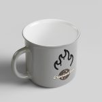 Graffiti Theme Ceramic Mug - Fire