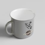 Graffiti Theme Ceramic Mug - Meteor