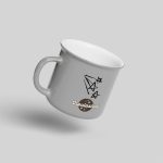 Graffiti Theme Ceramic Mug - Meteor